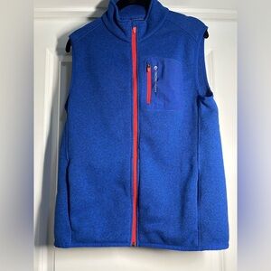Vineyard Vines Kids‎ Blue Fleece Vest with Red Details